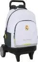 Mochila Grande Con Ruedas Compact Evolution Extensible Real Madrid Equipación 25/26