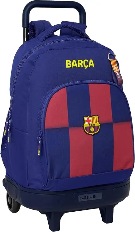 Mochila Grande Con Ruedas Compact Extraible F.C.Barcelona 1ª Equipación 25/26
