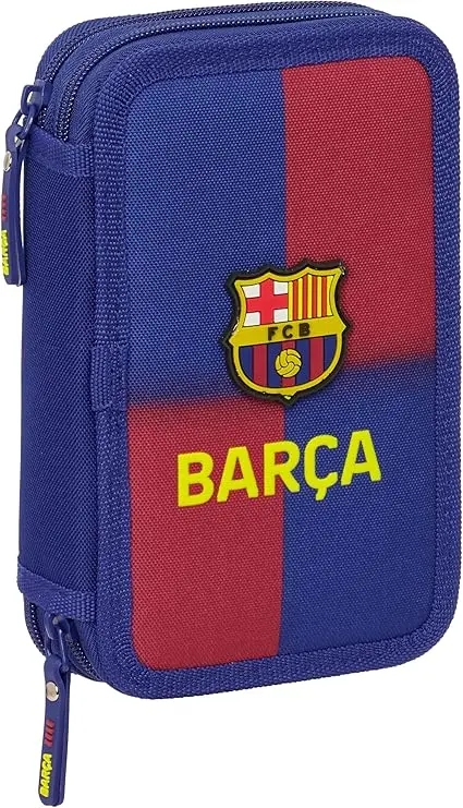 Estuche Plumier Doble Pequeño 29 Piezas F.C. Barcelona 1ª Equipación 25/26