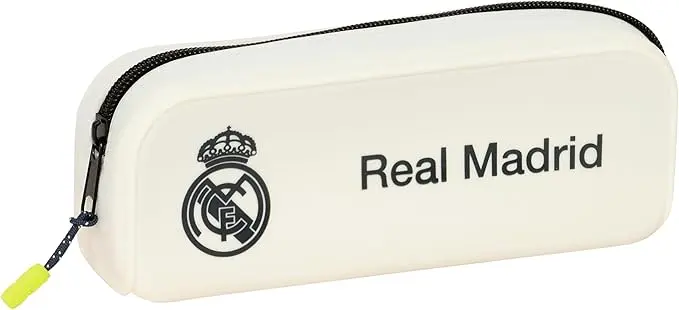 Estuche Portatodo Cuadrado Silicona Real Madrid Equipación 25/26