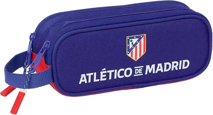 Estuche Portatodo Doble Atlético De Madrid