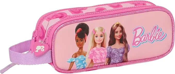 Estuche Portatodo Doble Barbie "Love"