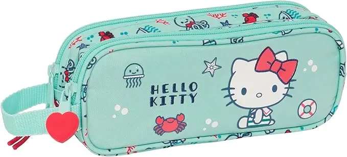 Estuche Portatodo Doble Hello Kitty "Sea Lovers"