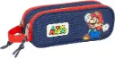 Estuche Portatodo Doble Super Mario "World"