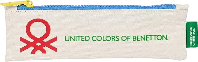 Estuche Portatodo Estrecho Benetton "Topitos"