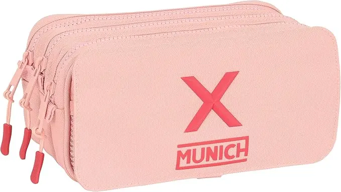 Estuche Portatodo Triple Big Munich Basicos "Maquillaje"