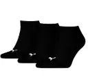 Calcetines Puma Unisex Sneaker Plain 3 pares Negro