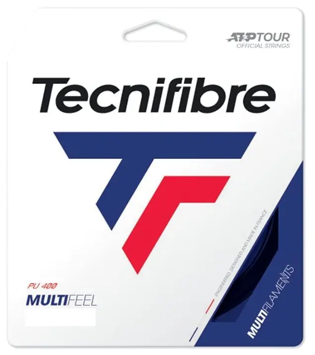 Cordaje Tenis Tecnifibre MULTIFEEL Set 12 m Negro