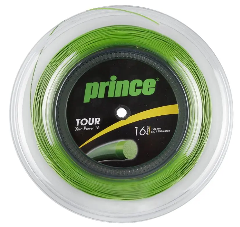 Cordaje Tenis Prince Tour XP 200m 1.30mm Verde