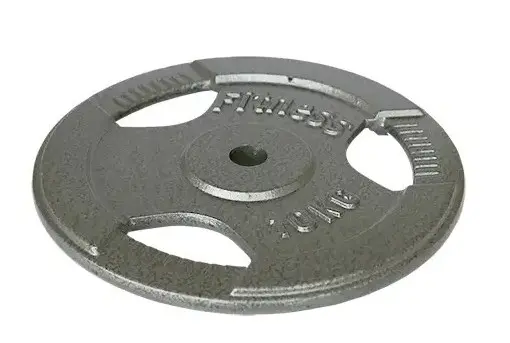 Disco Hierro Fitness para Pesas con Agarre 10 kg