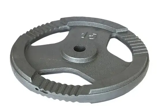 Disco Hierro Fitness para Pesas con Agarre 15 kg
