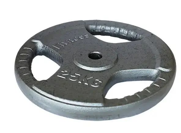 Disco Hierro Fitness para Pesas con Agarre 25 kg