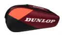 Raquetero Dunlop CX Club 3 Raquetas Rojo/Negro