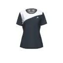 Camiseta Head Tie-Break Mujer Marino/Blanco