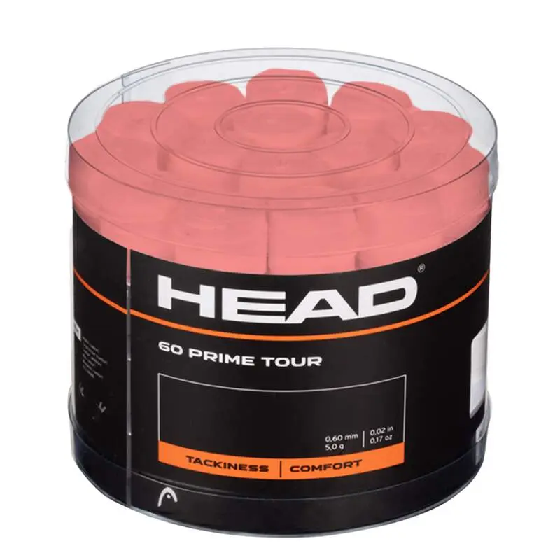 Overgrips Head Prime Tour Tarro 60 Salmón