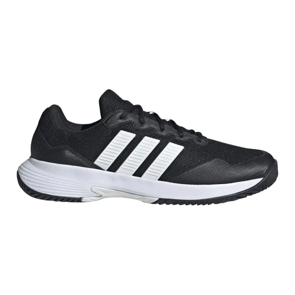 Zapatillas adidas Gamecourt 2 Hombre Negro/Blanco
