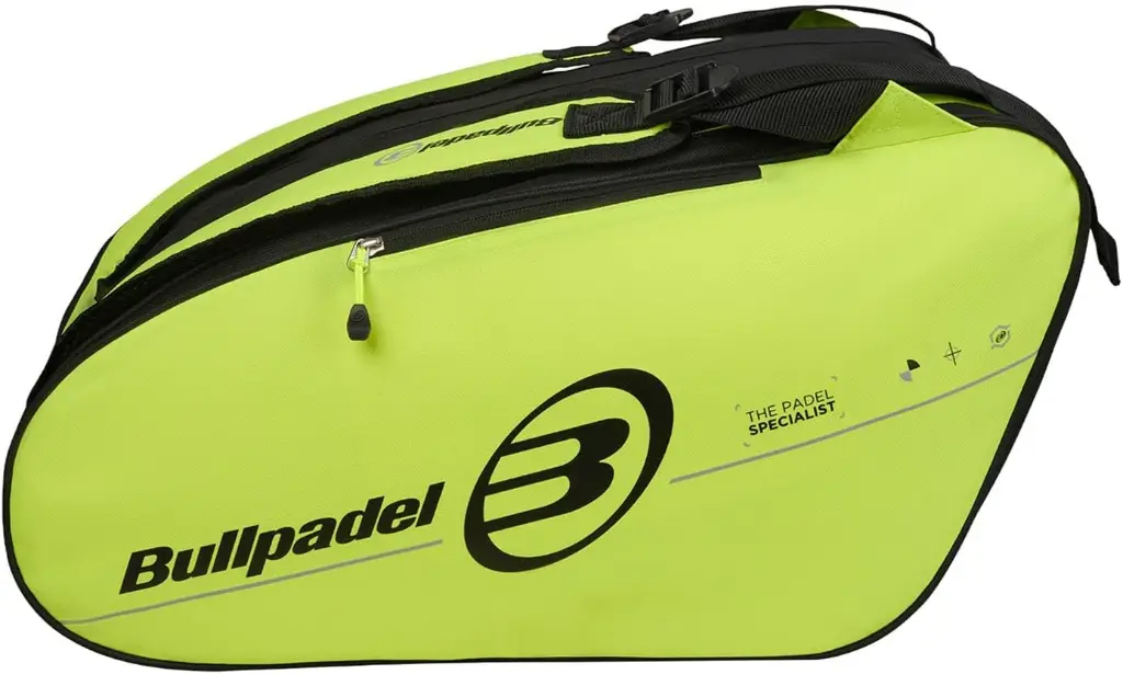 Paletero Bullpadel Tour Amarillo Fluor