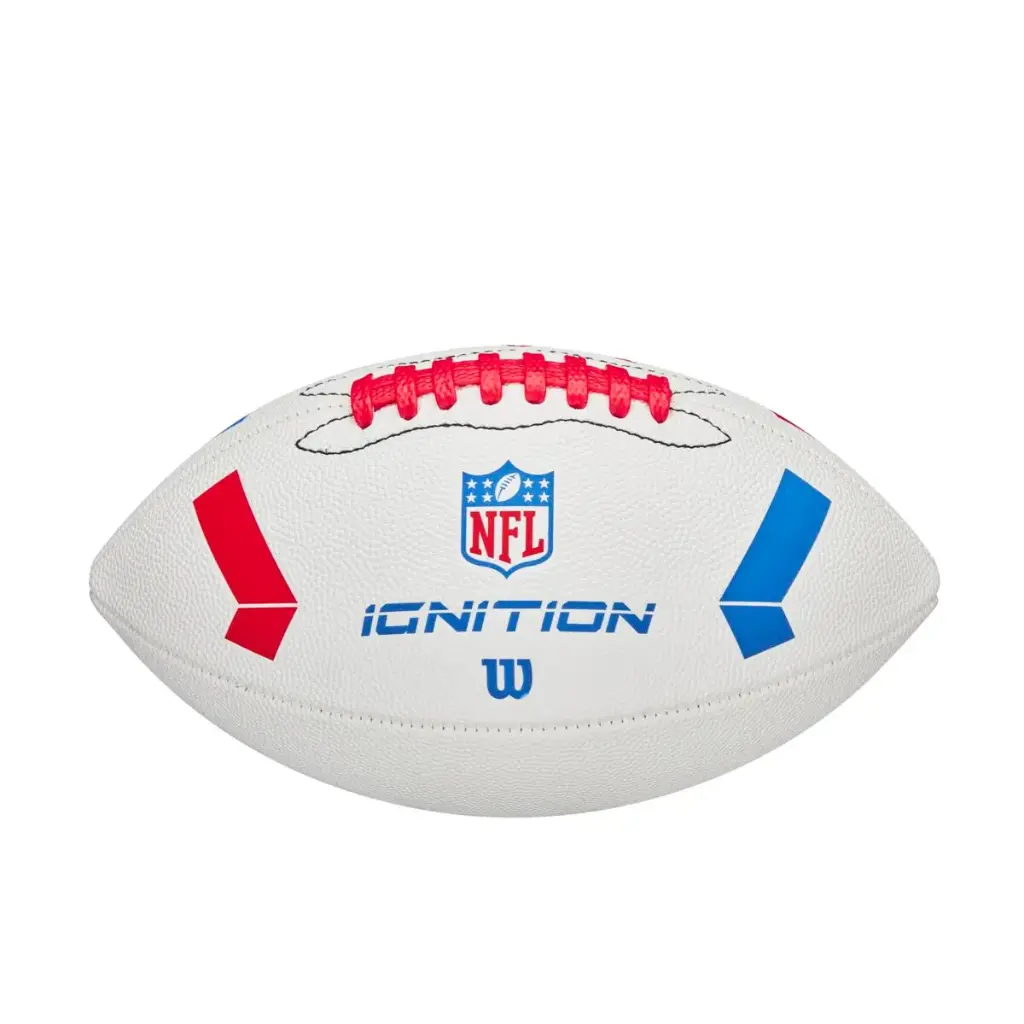 Balón Fútbol Americano Wilson Nfl Ignition Talla Junior Blanco