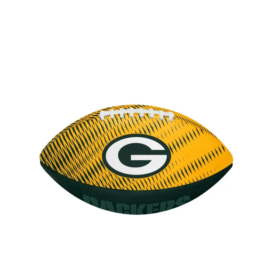 Balón Fútbol Americano Wilson Nfl Team Tailgate Green Bay Packers Talla Junior