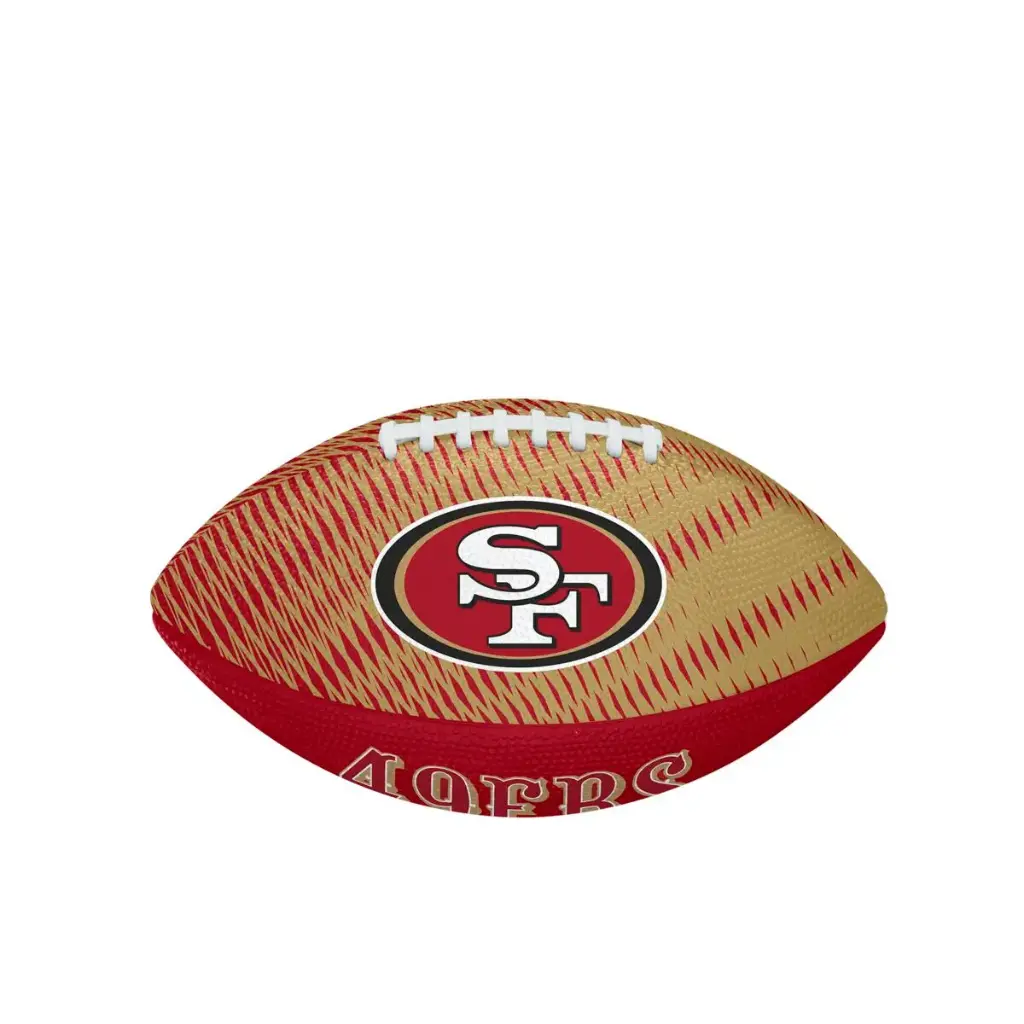 Balón Fútbol Americano Wilson Nfl Team Tailgate  San Francisco 49ers Talla Junior