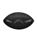 Balón Fútbol Americano Wilson Nfl Team Metallic Premiere Los Angeles Chargers Official Negro