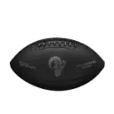 Balón Fútbol Americano Wilson Nfl Team Metallic Premiere Los Angeles Rams Official Negro