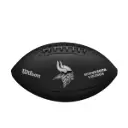 Balón Fútbol Americano Wilson Nfl Team Metallic Premiere Minnesota Vikings Official Negro