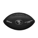 Balón Fútbol Americano Wilson Nfl Team Metallic Premiere San Francisco 49ers Official Negro
