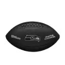 Balón Fútbol Americano Wilson Nfl Team Metallic Premiere Seattle Seahawks Official Negro