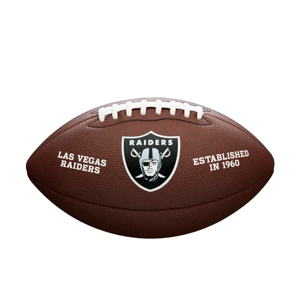 Balón Fútbol Americano Wilson Nfl Backyard Legend Las Vegas Raiders Official