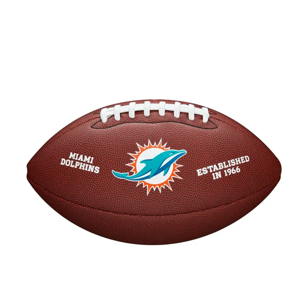 Balón Fútbol Americano Wilson Nfl Team Backyard Legend Miami Dolphins Official