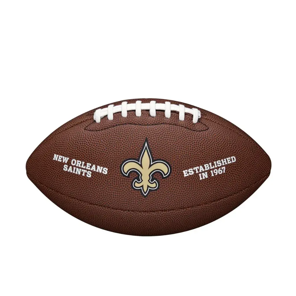 Balón Fútbol Americano Wilson Nfl Team Backyard Legend New Orleans Saints Official