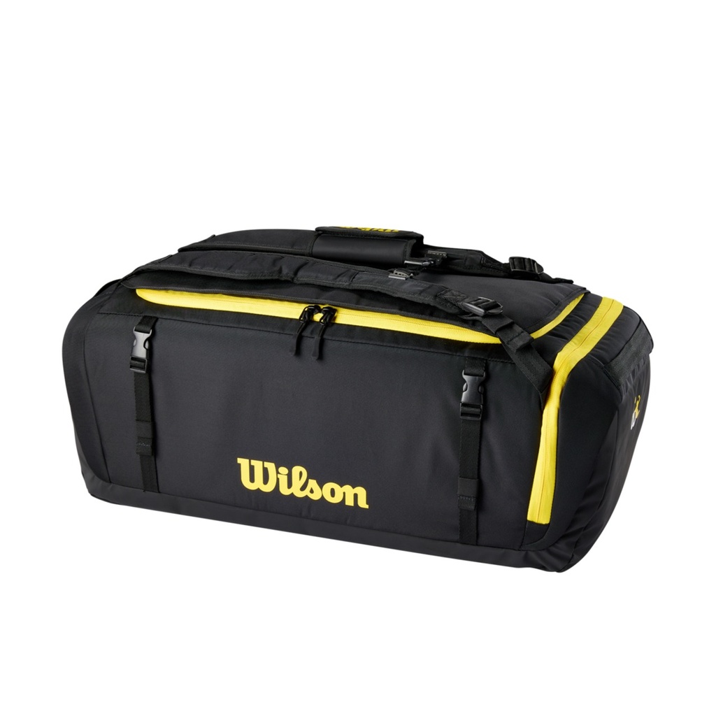 Bolsa Wilson Optx Duffle Negro/Amarillo