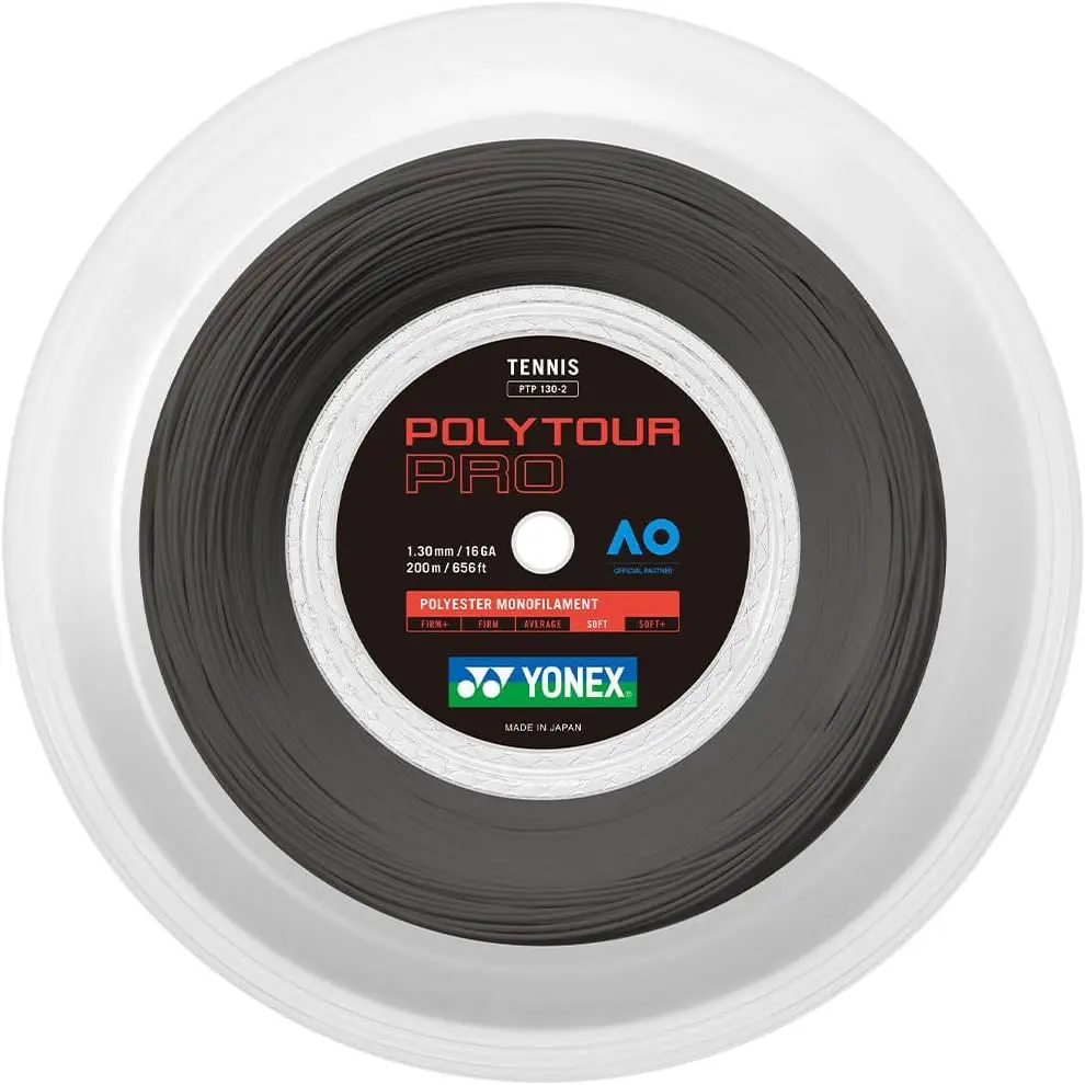 Cordaje Yonex Poly Tour Pro Bobina 200m Grafito