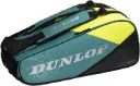 Raquetero Dunlop X-PERFORMANCE 8 Raquetas Verde/Negro/Amarillo