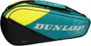 Raquetero Dunlop SX-CLUB 3 Raquetas Verde/Negro/Amarillo
