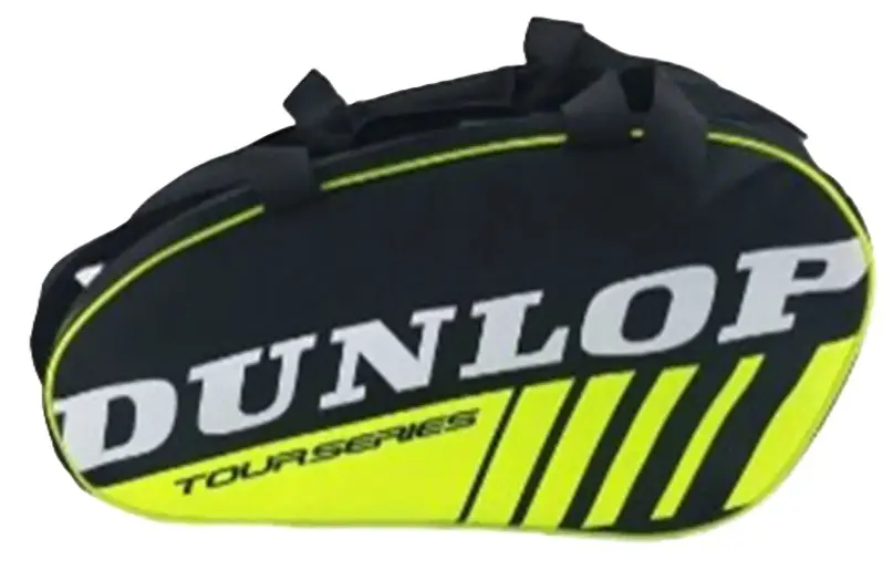 Paletero Dunlop Intro Negro Amarillo
