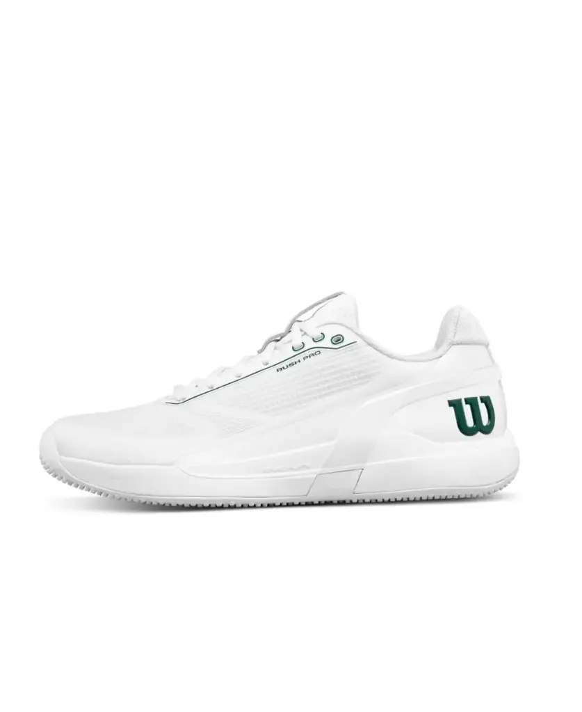 Zapatillas Wilson Rush Pro 5 Hombre Blanco