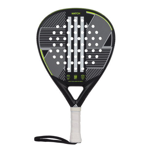 Pala Pádel adidas Match 3.3 Black/Lime 2024