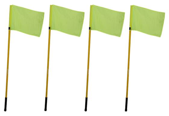 Juego de 4 Banderines Córner Flexible