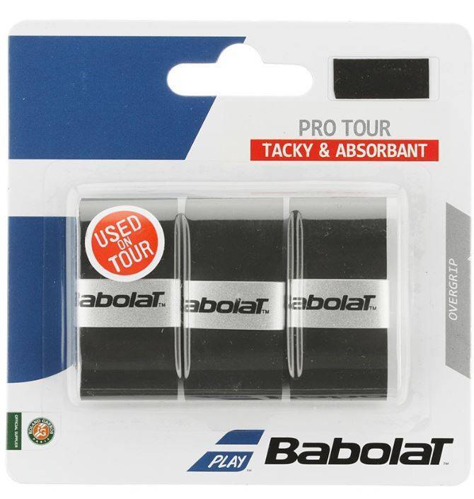 Overgrips Babolat PRO TOUR x3 Negro