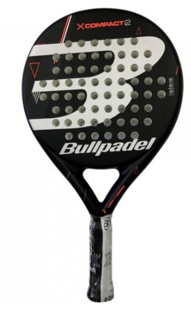 Pala Pádel Bullpadel X-Compact 2 Limited Silver