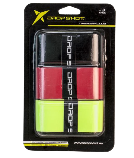 Overgrips Drop Shot Pádel Club Variado Blíster 3u