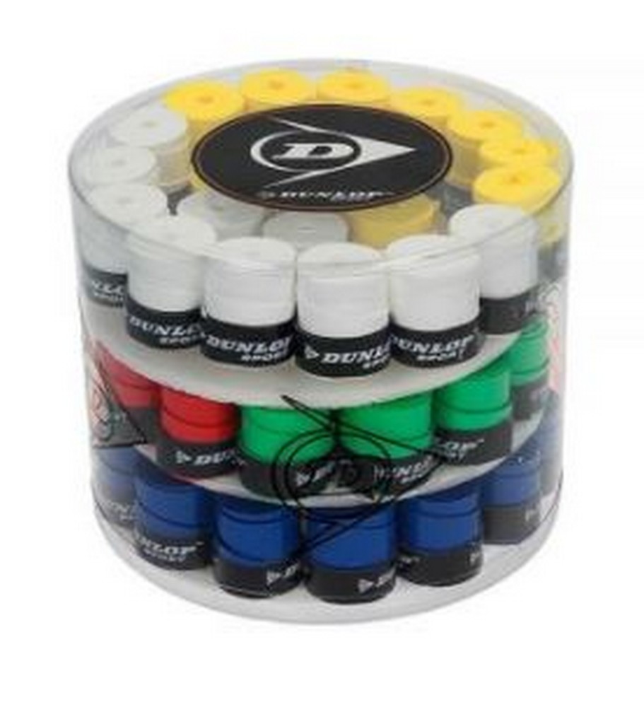 Overgrips Dunlop TOUR DRY Cubo 60 Variados