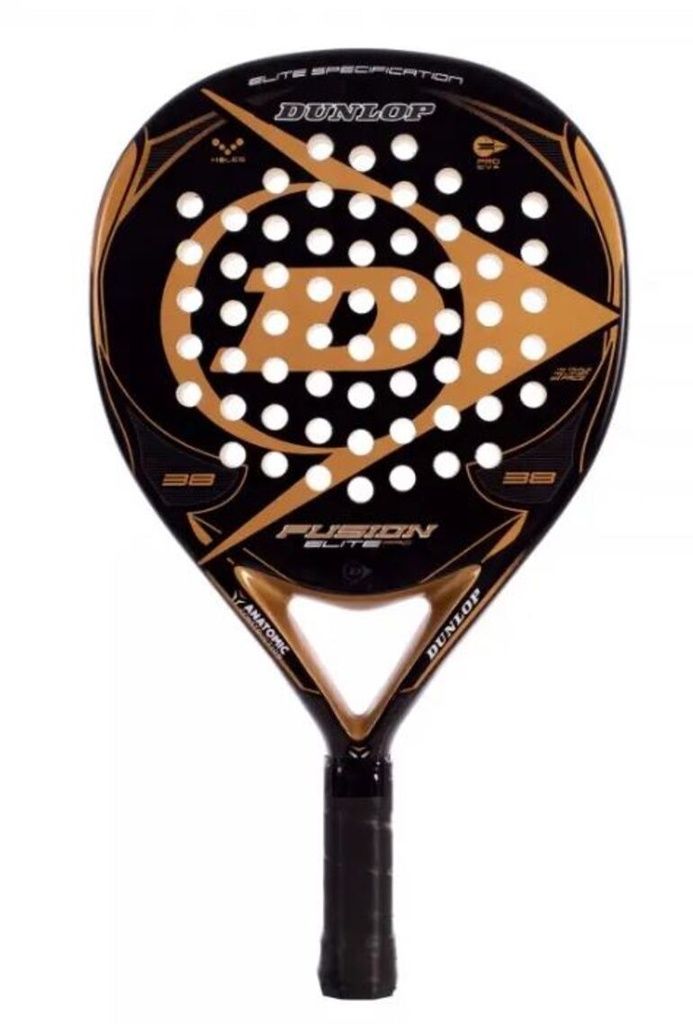 Pala Pádel Dunlop Fusion Elite Pro Gold NH