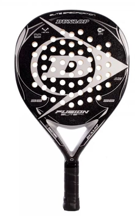 Pala Pádel Dunlop Fusion Elite Pro Silver Rugosa NH