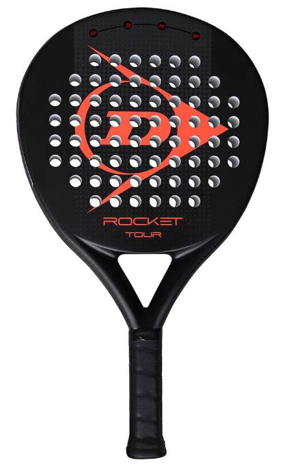 Pala Pádel Dunlop Rocket Tour Rojo nh