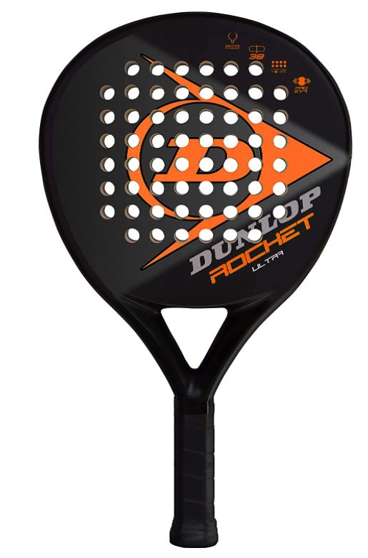 Pala Pádel Dunlop Rocket Ultra Naranja