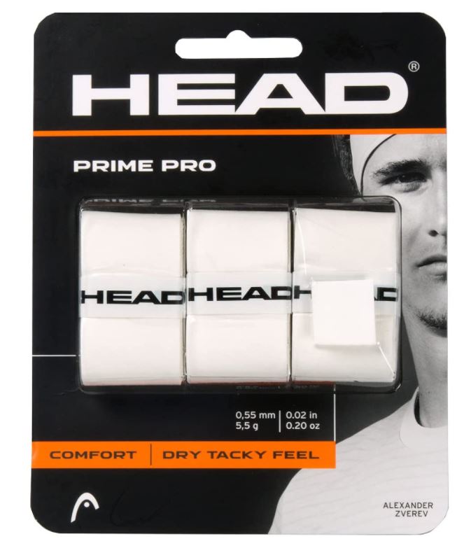 Overgrips Head Prime Pro 3u Blanco