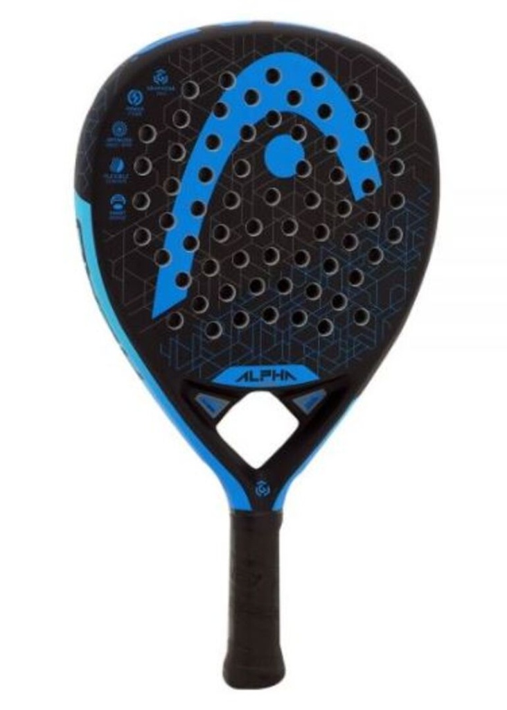 Pala Pádel Head Graphene 360 Alpha Tour Azul